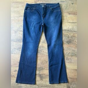 Woman With Control My Wonder Denium size 18W Boot Cut Blue Jeans Plus Size